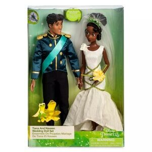 Tiana and Naveen Wedding Doll Set – The Princess and the Frog